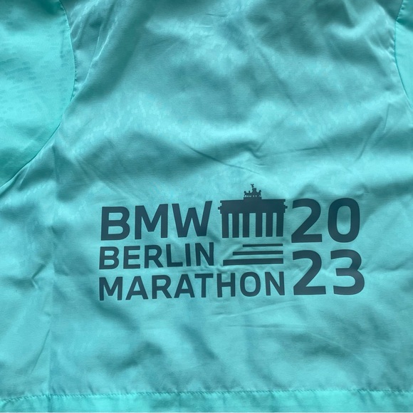 Berlin Marathon Major Adidas Teal Full-Zip Jacket - Picture 13 of 15